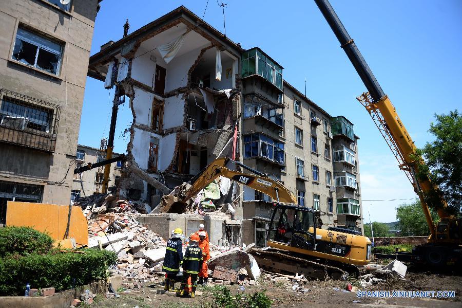 Explosión en edificio en noreste de China deja 4 muertos
