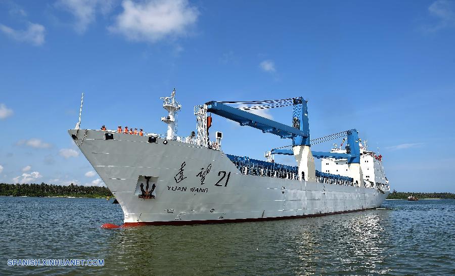 Cohete Gran Marcha-7 llega a Hainan para su lanzamiento