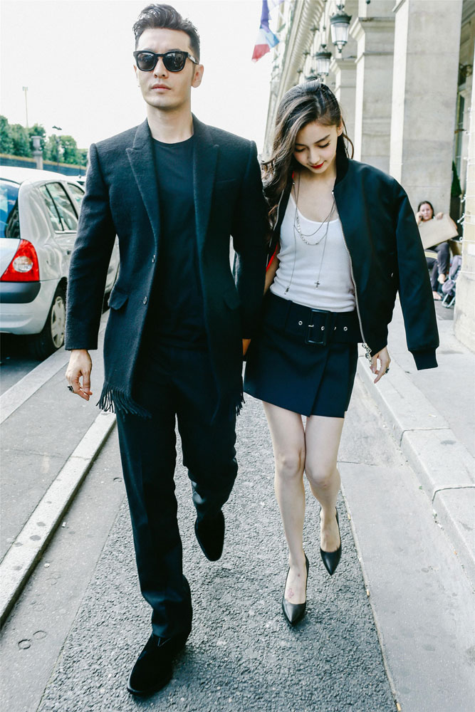 Nueva foto de Huang Xiaoming y Angelababy