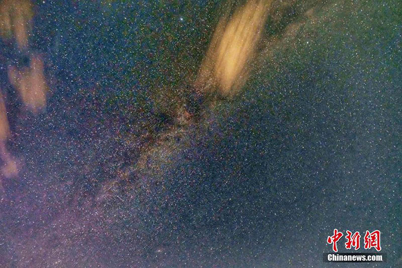 Reconocen al lago salado de Chaka como el “lugar más bello para fotografiar estrellas”
