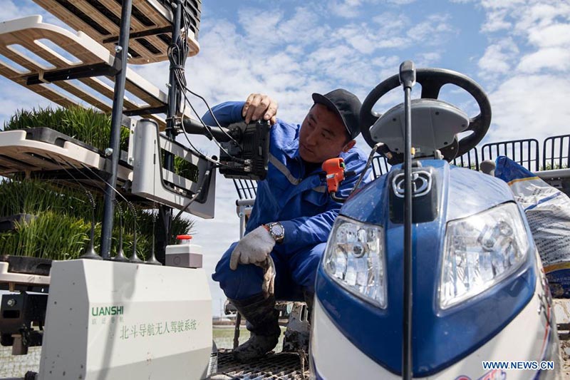 Sistema de Navegación por Satélite ayuda a desarrollar la agricultura inteligente en China