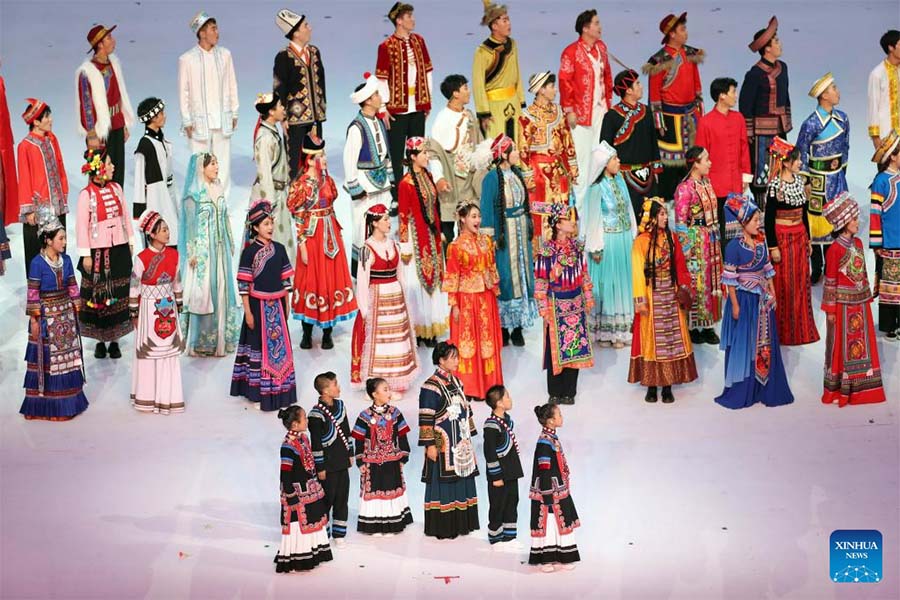 Ceremonia de apertura de la 31a edición de verano de los Juegos Mundiales Universitarios de la FISU en Chengdu