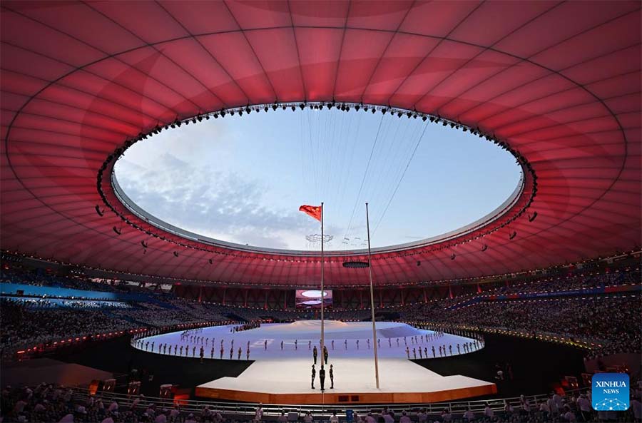 Ceremonia de apertura de la 31a edición de verano de los Juegos Mundiales Universitarios de la FISU en Chengdu